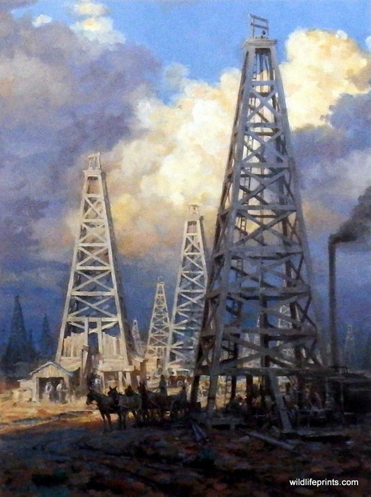 Andy Thomas Black Gold - 9"x12" Open Edition