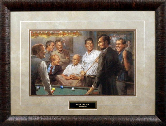 Andy Thomas Callin' The Blue-Framed - 25"x 19"