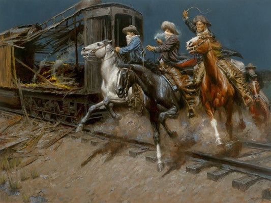 Andy Thomas Sundance and the Wild Bunch Hit the Union Pacific