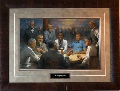 Andy Thomas The Democratic Club Art Print-Framed