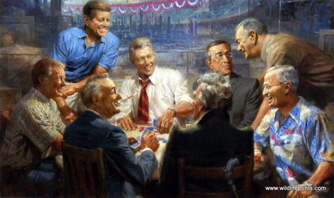 Andy Thomas True Blues - 18" x 12" Canvas