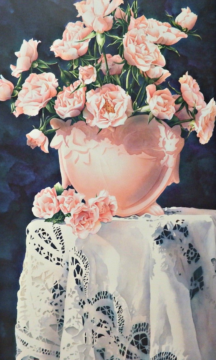 Arleta Pech Sweet Hearts Rose S/N Art Print