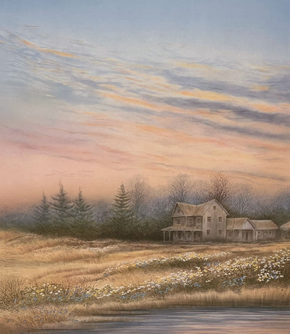 Arnold Alaniz Yesterday's Memories Signed Print 22 x 25