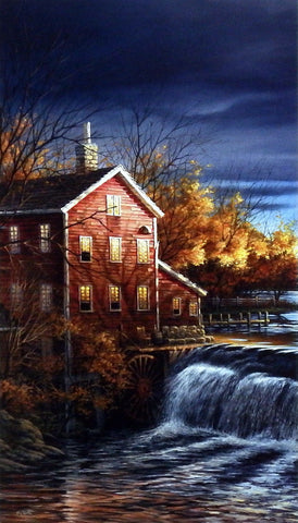 Terry Redlin Autumn Afternoon - 24"x14" Signed/Numbered