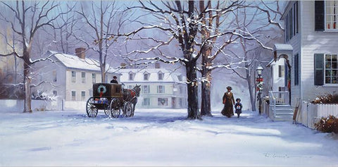 Paul Landry Christmas Treasures Art Print 10 3/16 x 21