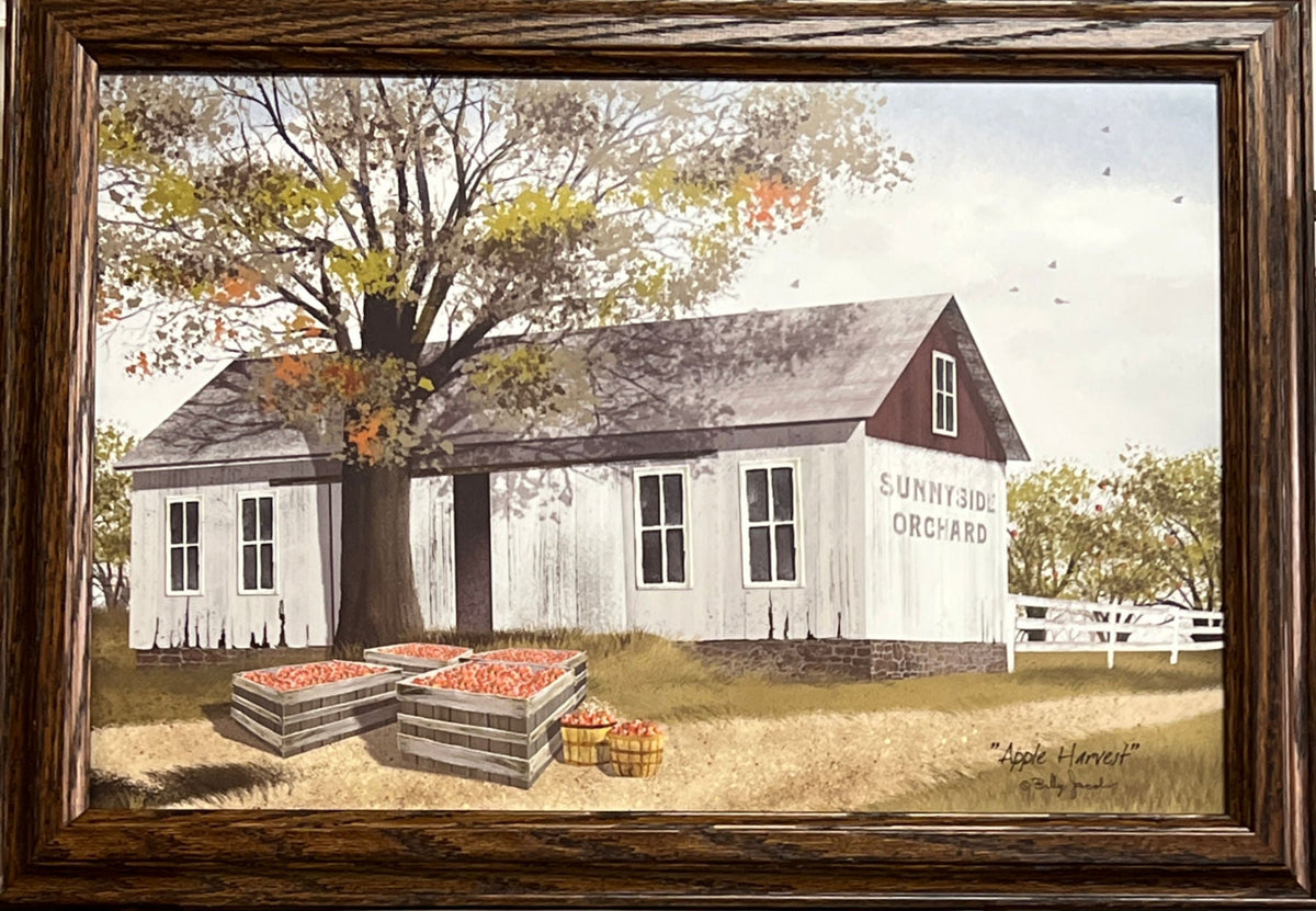 Billy Jacobs Apple Harvest Art Print-Framed 20.5 x 15.5