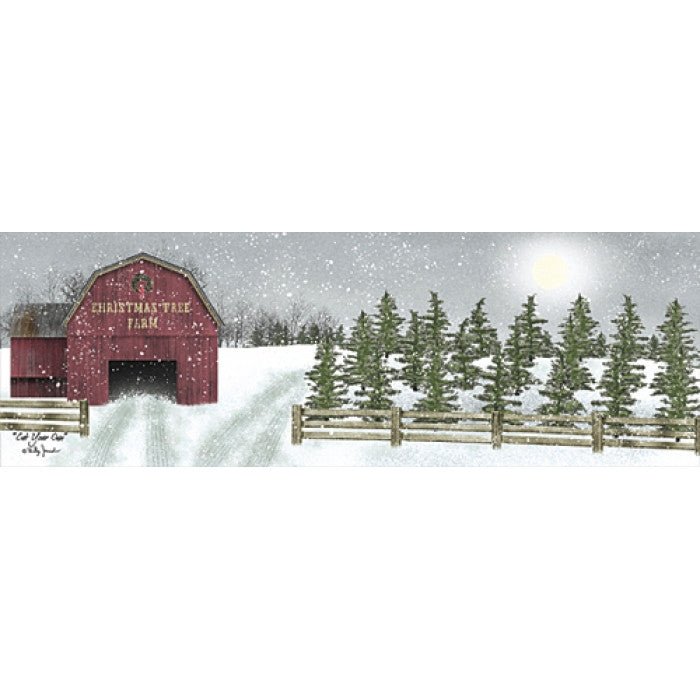 Billy Jacobs Cut Your Own Christmas Tree Art Print 36 x 12