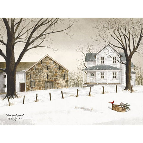 Billy Jacobs Home for Christmas Art Print