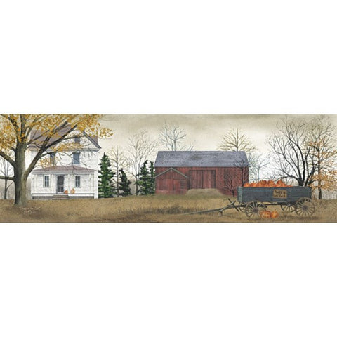Billy Jacobs Pumpkins for Sale Art Print 18 x 6