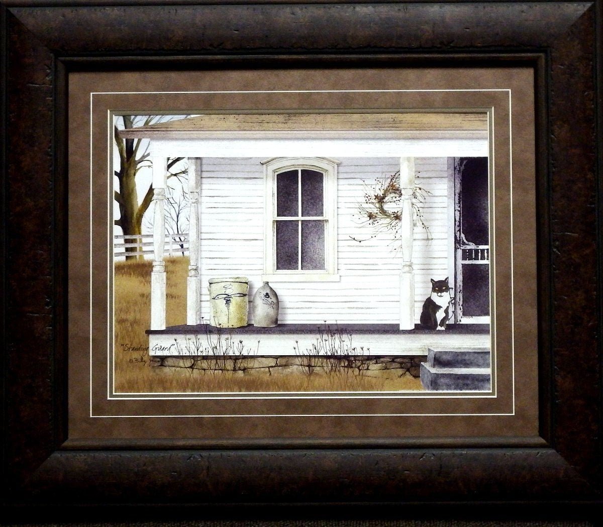 Billy Jacobs Standing Guard-Framed