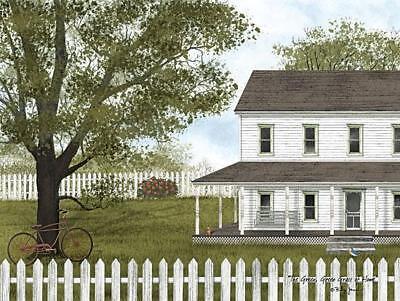 Billy Jacobs The Green Green Grass of Home Farm Art Print 16 x 12
