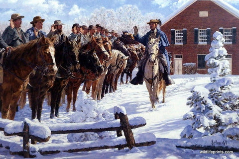 Bradley Schmehl Civil War Painting about John Mosby