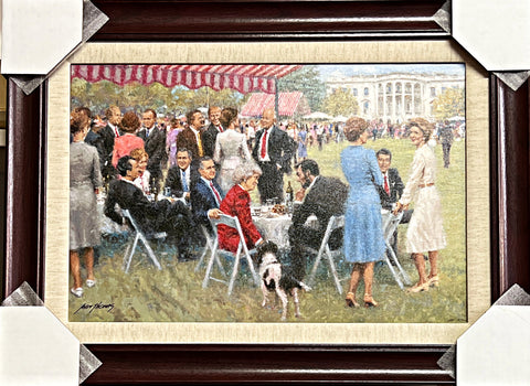 Andy Thomas The Republican Party Trump Canvas Signed Art Print 23 x 17