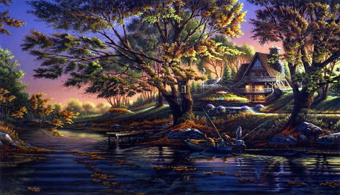 Terry Redlin Close To Paradise - 32"x18.5" Signed/Numbered