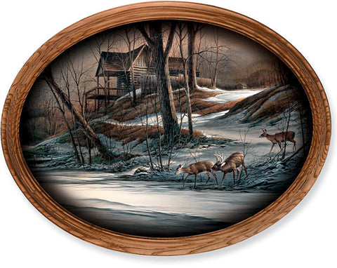 Terry Redlin Changing Seasons Winter-FREE SHIPPING