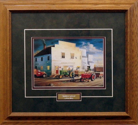 Charles Freitag Friendly Rivals Print-Framed