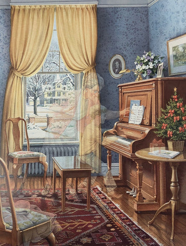 Charles Peterson Piano Lessons Encore S/N Art Print