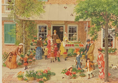 Charlotte Sternberg Market Day S/N Art Print