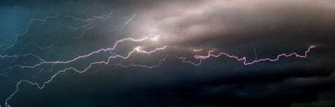 Claude Steelman Canvas Photograph Lightening
