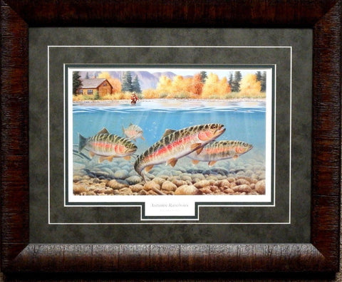 Cynthie Fisher Autumn Rainbows Print-Framed