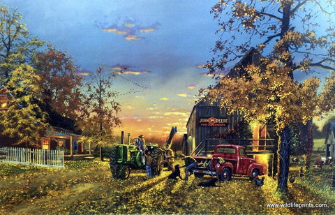 Dave Barnhouse A Time of Plenty - 26.5"x17"- Signed and Numbered