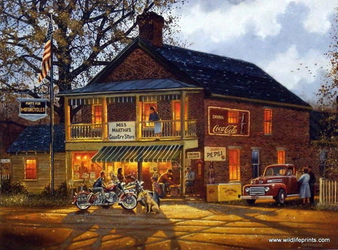Dave Barnhouse American Made - 18"x 12" Open Edition