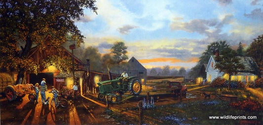 Dave Barnhouse Once In A Lifetime - 24"x 12" Open Edition