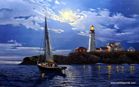 Dave Barnhouse Serenity - 28"x 17.5" Signed and Numbered