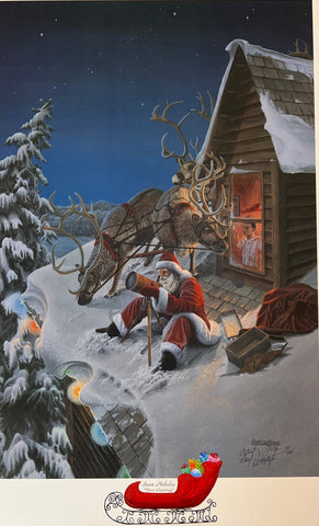 Davud Rottinghaus, Saint Nicholas "Star Gazing" Art Print (12 x 18)