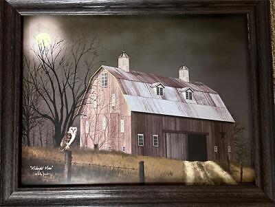 Billy Jacobs Midnight Moon Art Print Premium Framed Wood 28 x 22