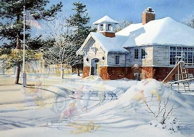 Charles Peterson Fresh Snow Signed and Numbered Print 26 x 19
