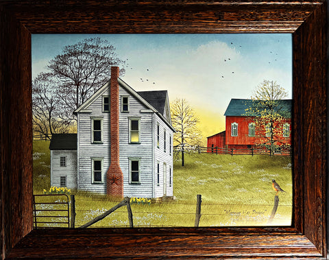 Billy Jacobs Morning has broken Decorator Art Print-Framed 14.5 x 11.5