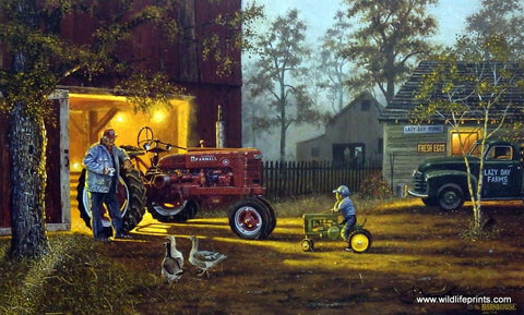 Dave Barnhouse Common Ground - 18"x 11" Signed Editon