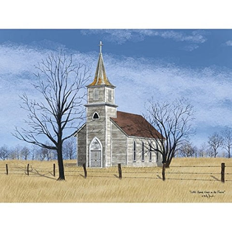 Billy Jacobs Little Church on the Prairie Art Print 24 x 18