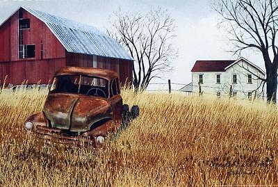 Billy Jacobs Grandad's Old Truck (16x12)