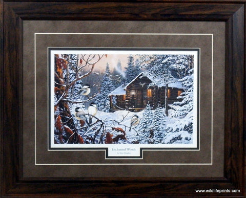 Terry Doughty Enchanted Woods- Framed