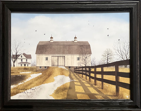 Billy Jacobs Granpap's Barn Farmhouse Art Print-Framed 18.5 x 14.5