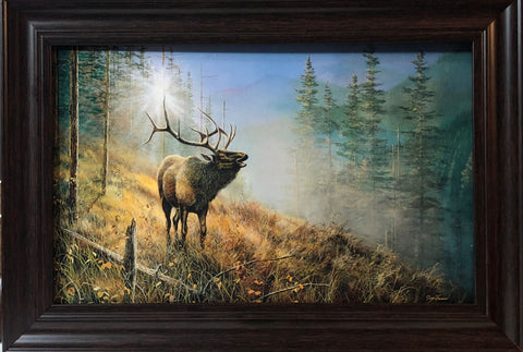 Jim Hansel Song in the Mist Mini Acrylic Art Print (14.75x10.5)
