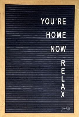 Marla Rae Word Art Print You're Home Now (12x18)