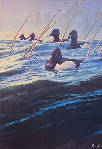 Ron Van Gilder Signed Art Print  DU Art Print Marsh Mist (17x25)