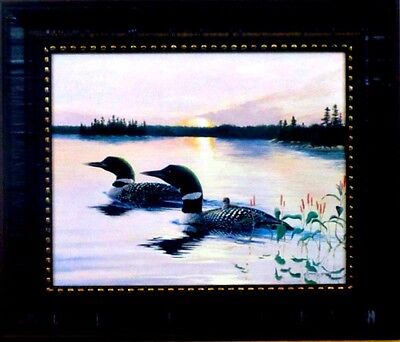 Magic Moments By Robert Schmidt Loon  Canvas Style Framed Print  13" x 11"