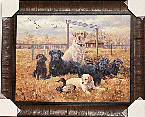 Killen Great Beginnings Labador Retriever S/N Print-Framed 29 x 24