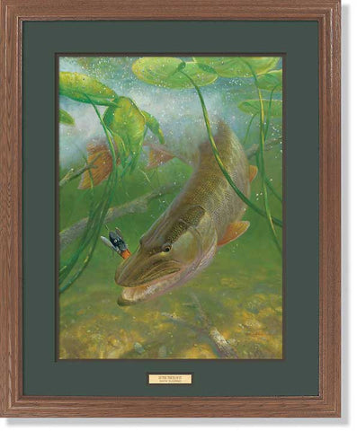 Mark Susinno In the Thick of It Muskie Print-Framed