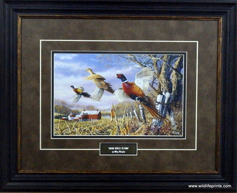 Terry Doughty High Field Flush- Framed