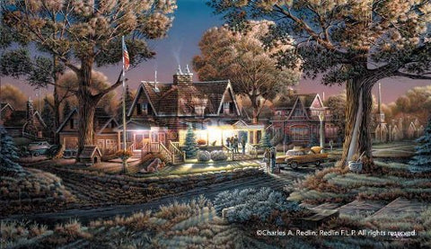 His First Good Bye by Terry Redlin Limited Edition Print of 3500 Signed & Numbered