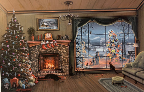 Jesse Barnes Merry Christmas To All S/N (18x12)