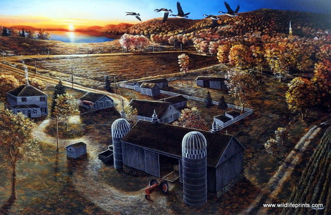 Jim Hansel Changing Seasons - 21.25"x 13.5" Open Edition