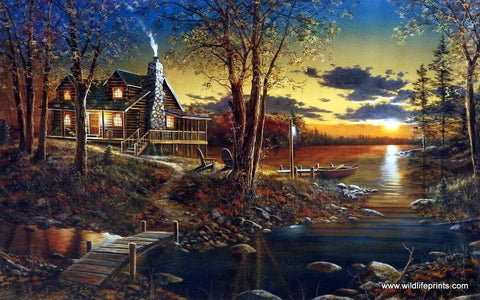 Jim Hansel Comforts Of Home - 16"x 12" Open Edition