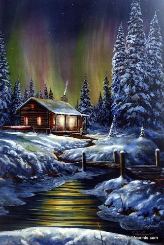 Jim Hansel Fire and Ice - 19"x28" Signed/Numbered