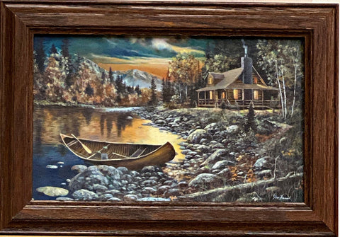 Jim Hansel High Country Retreat-Framed